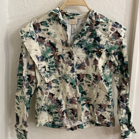 ESPECIA Women's Kiara Shirt and Tomasa Maxi Pant Size Small with Tie Belt - Picture 5 of 11